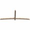 Ekena Millwork Bellingham Smooth Timber Gable Bracket, Douglas Fir, 96"W x 40"H x 3 1/2"D x 3 1/2"F, 10/12 Pitch GBW096X40X0404BEL00SDF - alternate 4